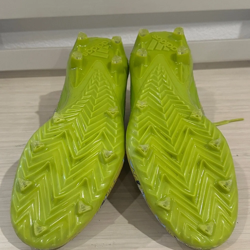 Adidas Adizero Simpsons Treehouse Of Horror Football Cleats ‎ Size 13
